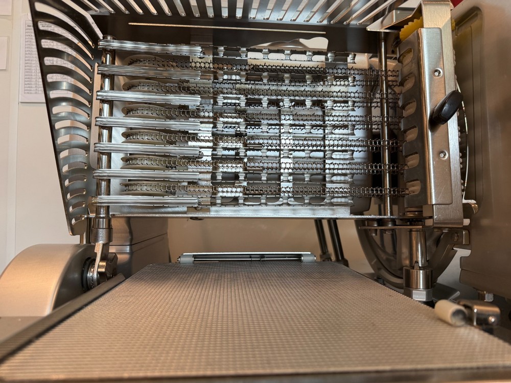 Bizerba VSI F Automatic Vertical Slicer Stacker On Stand - 2022 Lightly Used