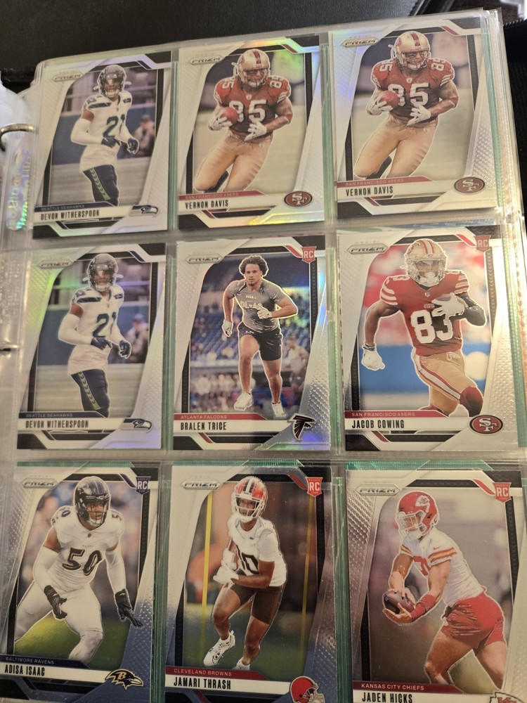 17 Binders Of 500 Cards