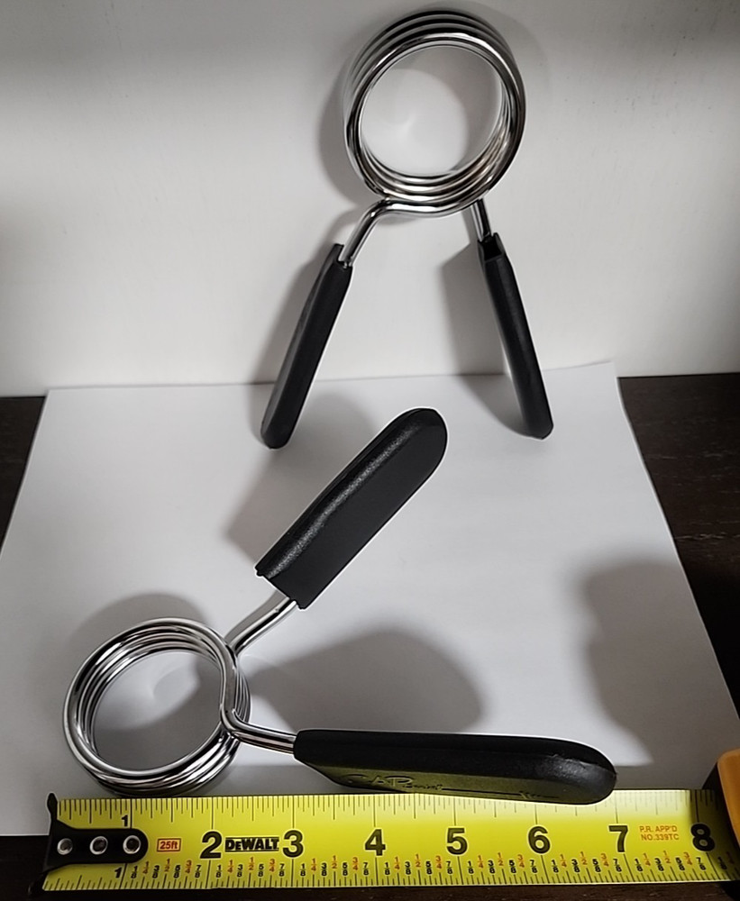 CAP Barbell 2" Spring Clip Collars = Set of 2