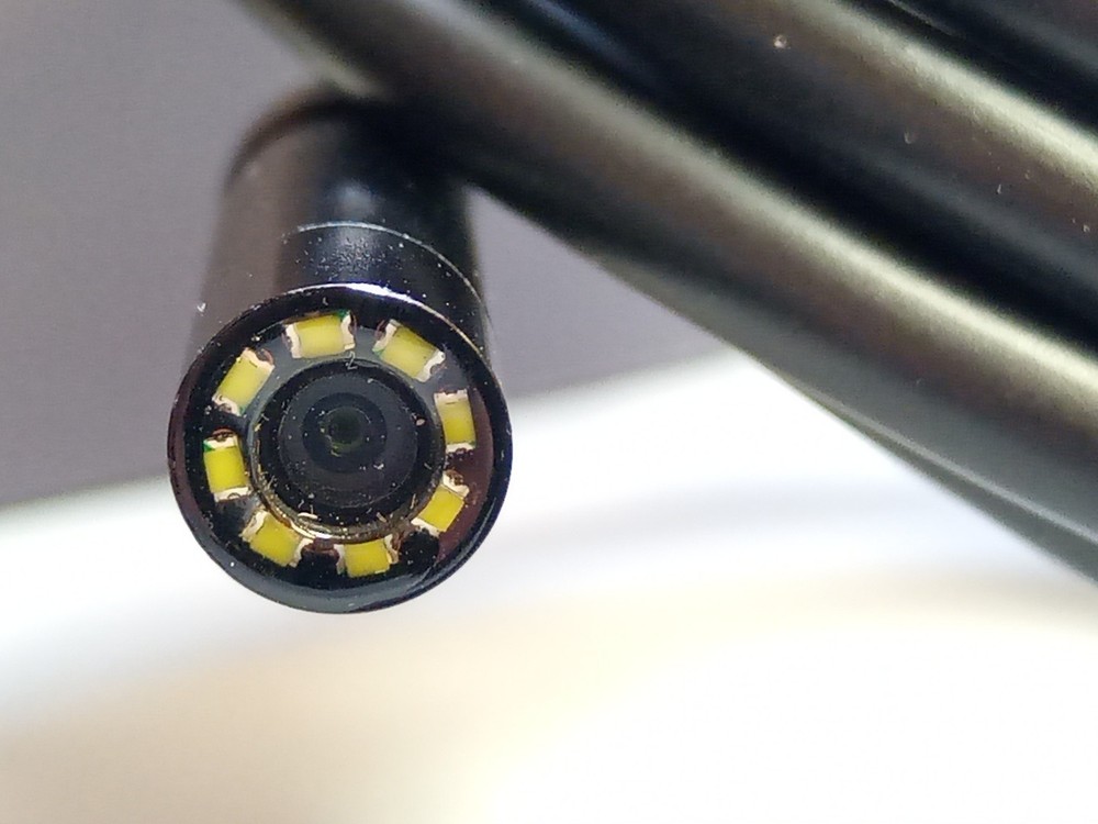 Endoscope Camera +Light Inspection Borescope 4.3" IPS Screen 1920PHD 8LEDS 16.5'