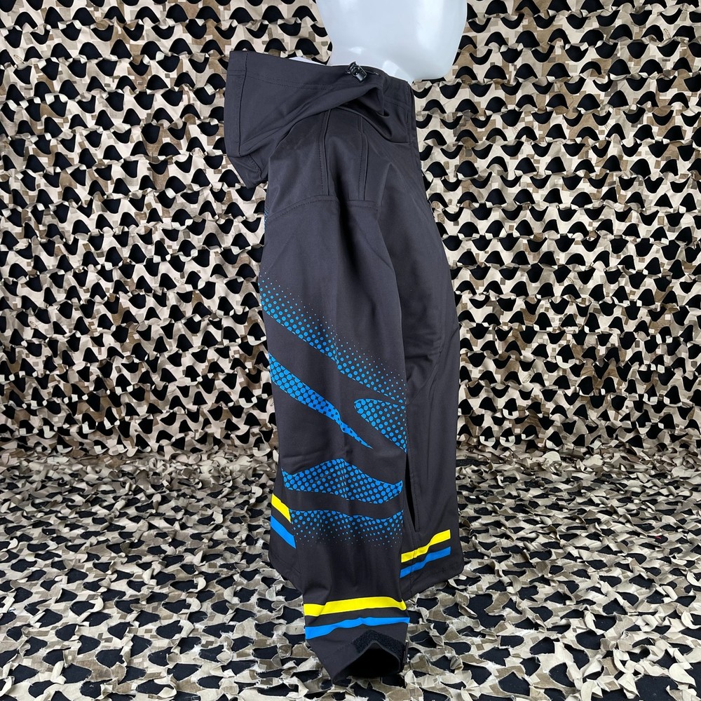 NEW JT Titan Soft Shell Jacket - Black/Blue/Yellow - Large