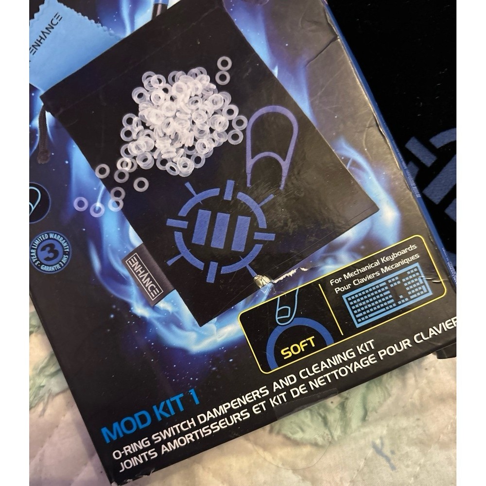 NEW Enhance Mechanical Computer Keyboard Mod Kit, O Ring Switch Dampeners