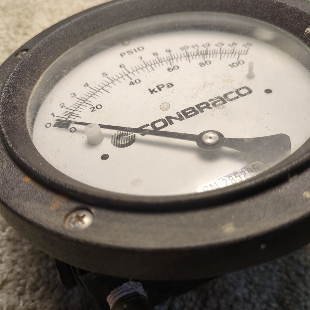 Conbraco Backflow Test Gauge Mid-West Instruments 141AC-02-00 Used Untested