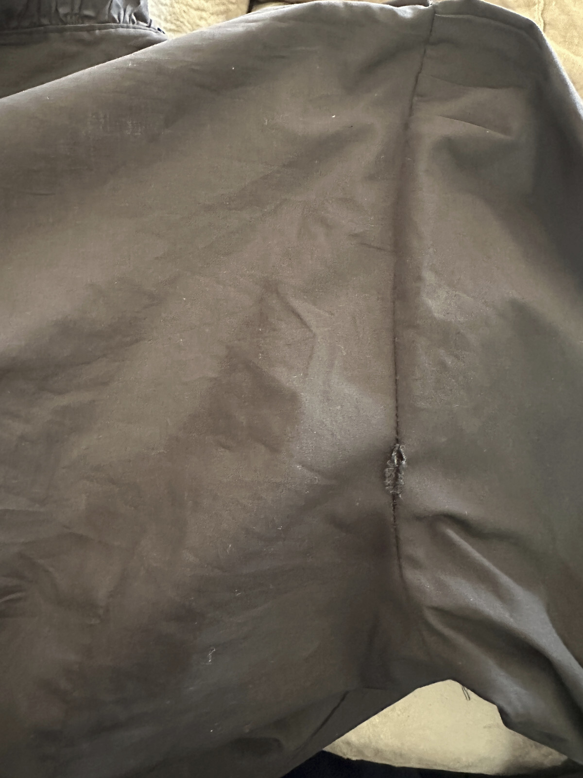 *Flawed* Victorian Choice Black Blouse Steampunk Witchy Goth Button Top Medium