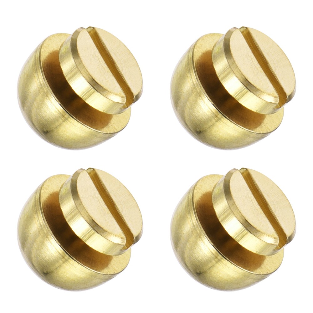 Screw Back Stud Spike (10x6mm) 4pcs, Round Head Stud Rivets