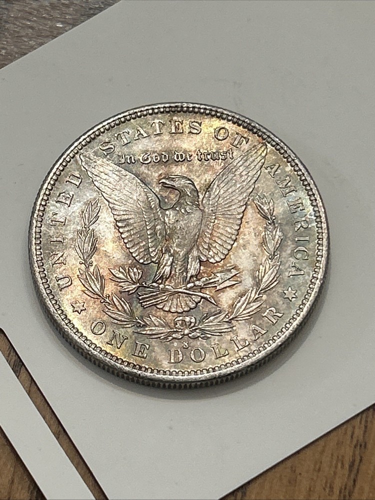 1879-S Morgan Silver Dollar - Nicely Toned Reverse