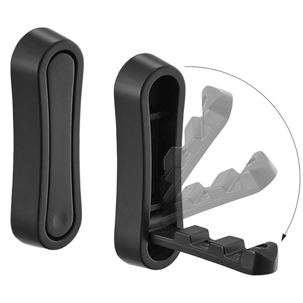 2 Pcs Folding Coat Hooks, Zinc Alloy Heavy Duty Foldable Hook Foldable Wall H...
