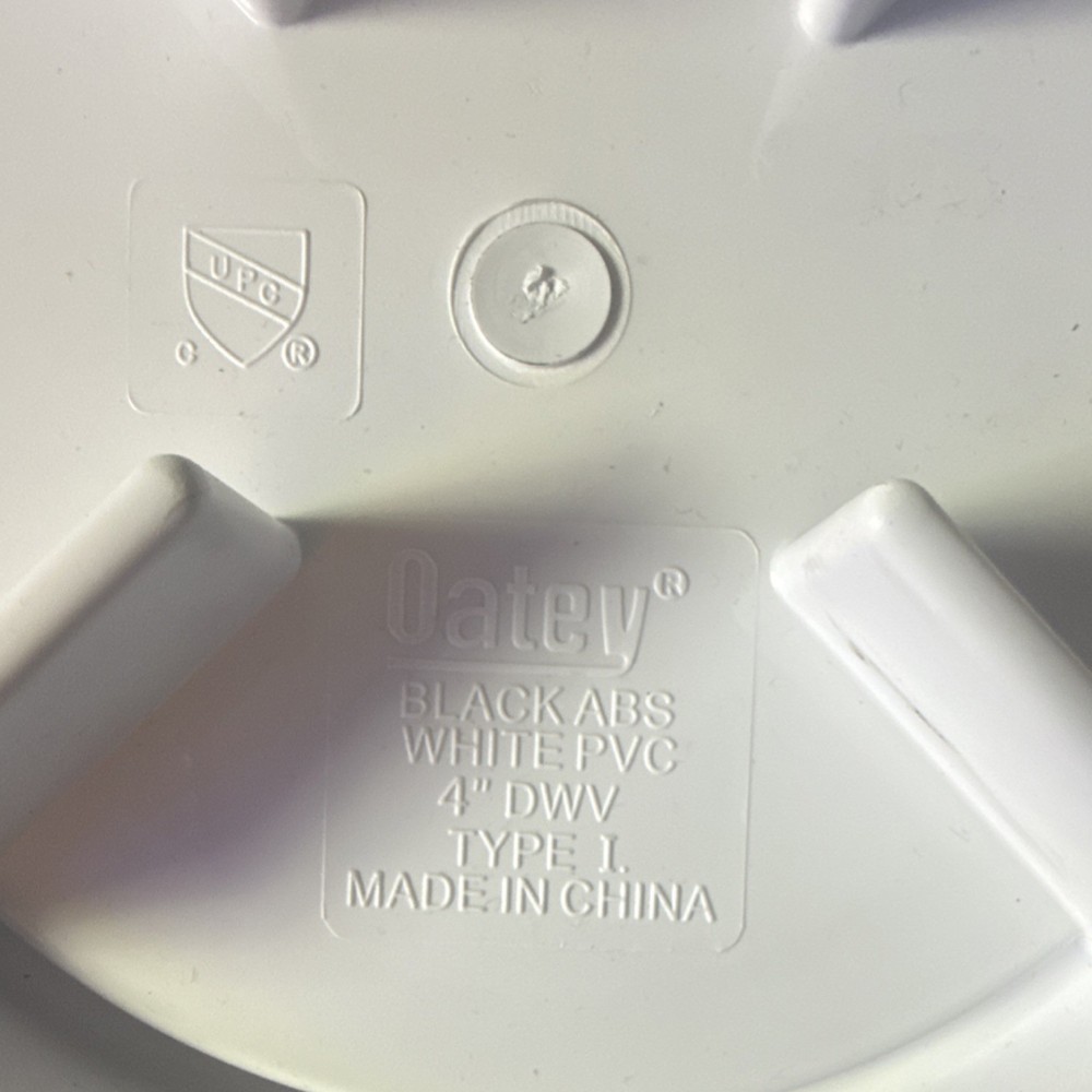 Oatey 4 in. PVC Backwater Valve