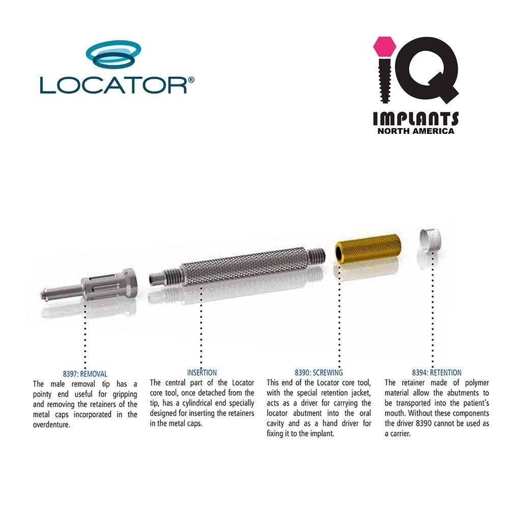 Precision Locator Core Tool for Accurate Male Cap Insertion - Lightweight Design