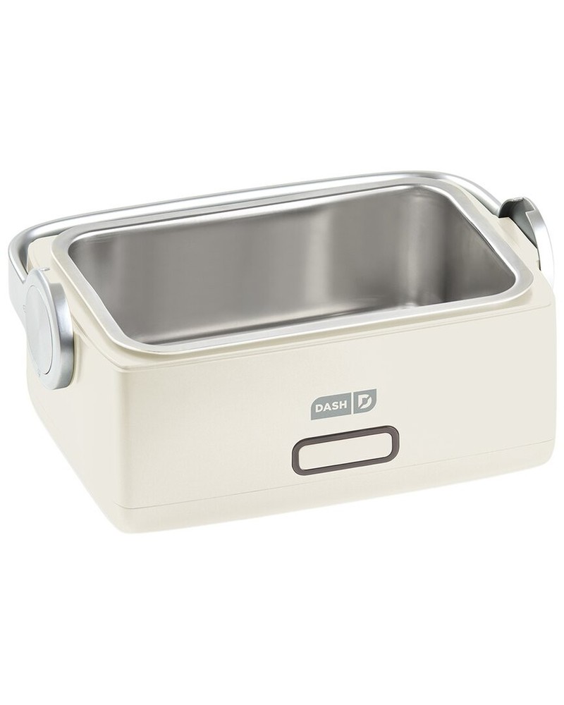 Dash Hot2go Heated Lunch Box With Utensils White