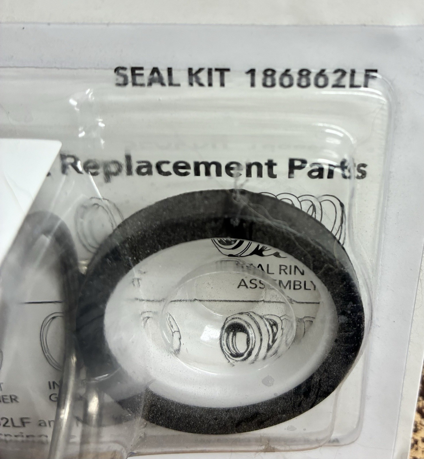 Bell & Gossett Replacement Seal Kit 186862LF – 1-1/4” & 3/4” Seals – New in Box