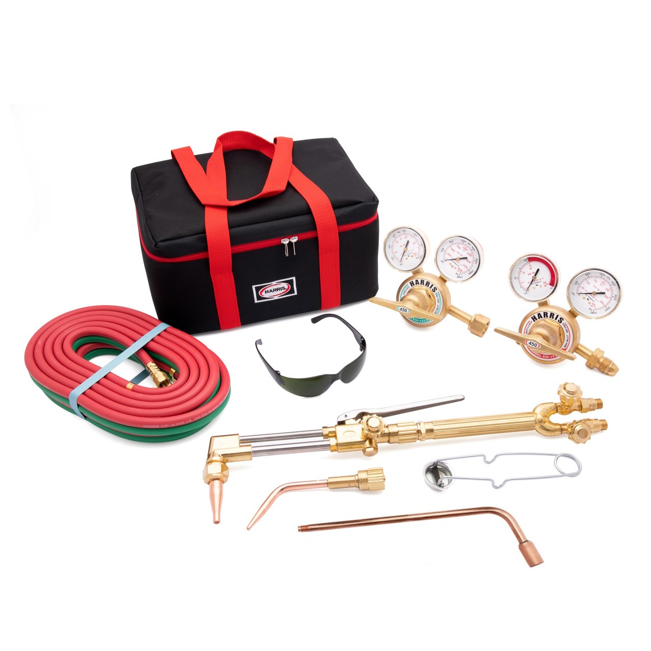 Harris V-Series Extra Heavy Duty 450 Deluxe Ironworker Kit CGA 540/510 - 4401374