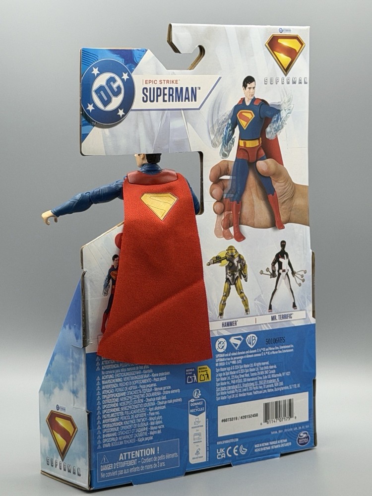 Superman DC Epic Strike Action Figure DC Studios 6 Inch NEW