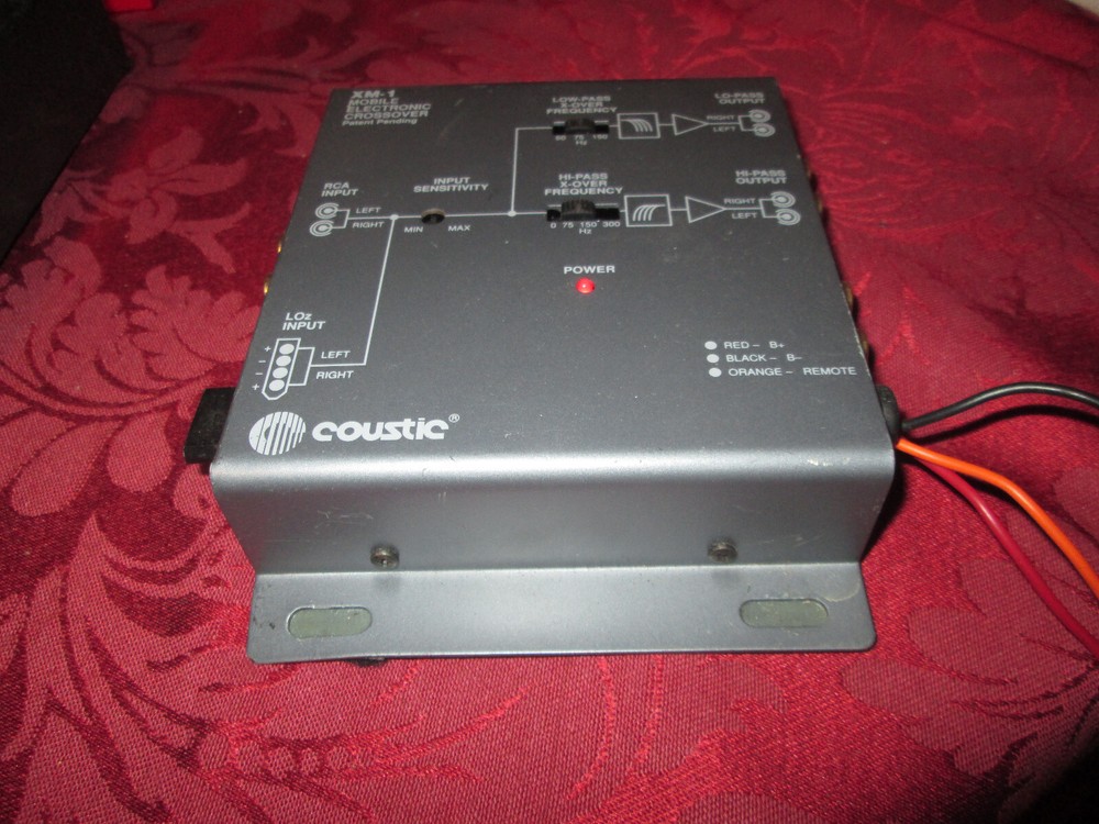 Coustic XM-1e Electronic Crossover #2