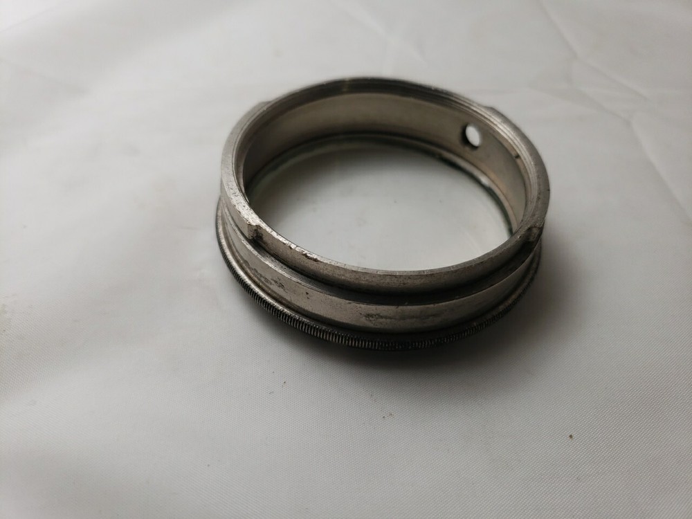 Old round Metal optical Lens