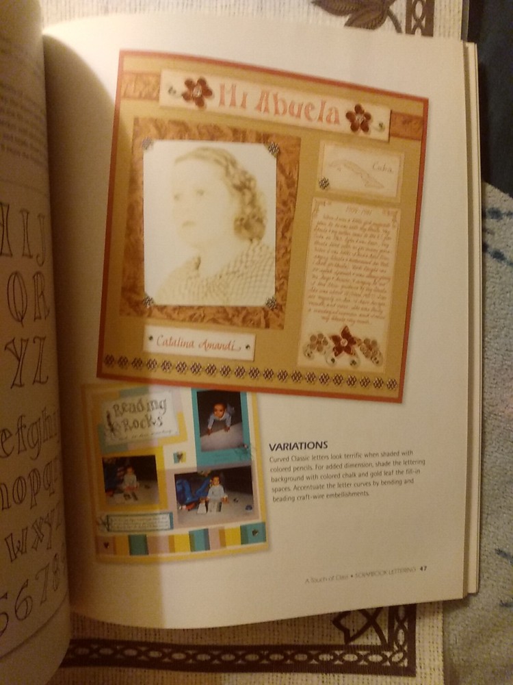 3 Unique SCRAPBOOK how-to books