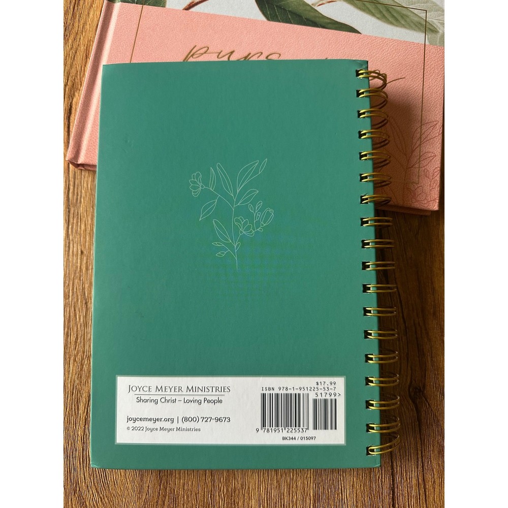 Joyce Meyer Ministries Notebook & Inspiration Book Bundle