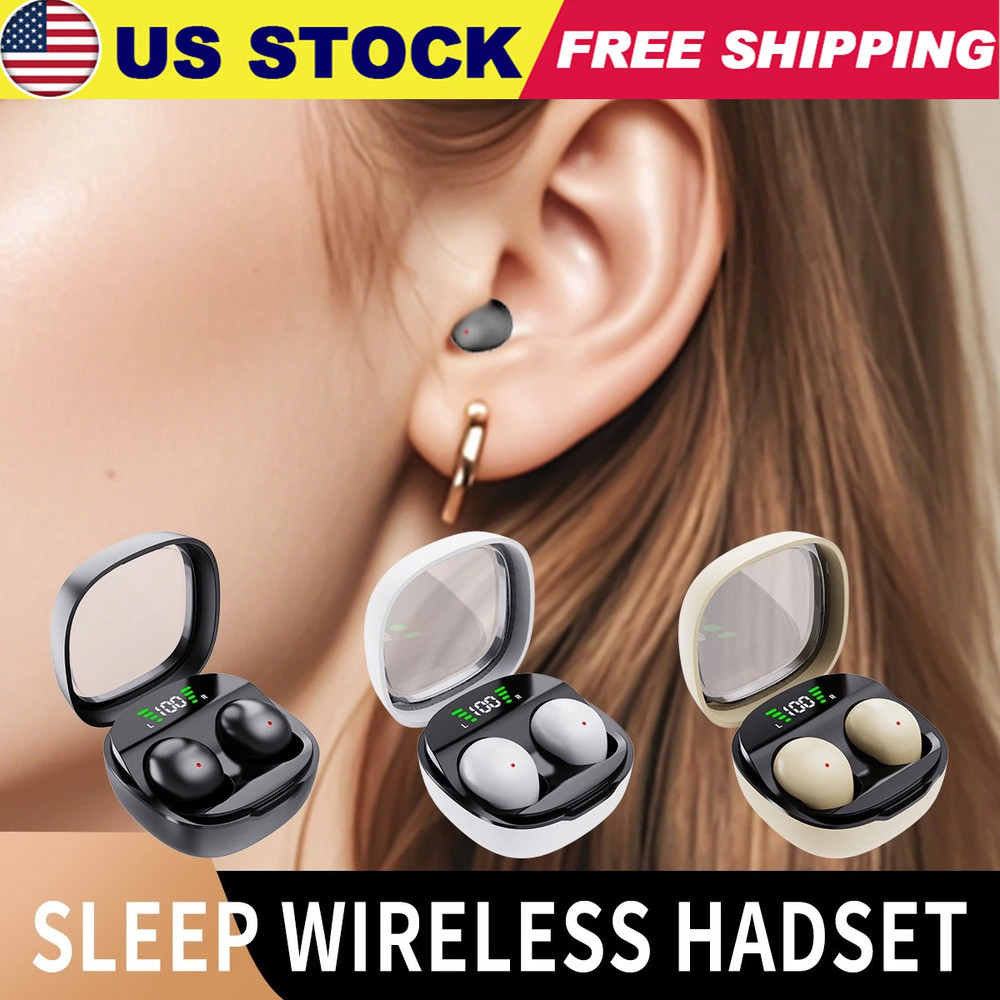 Mini Invisible Earbuds Wireless Bluetooth Earphones for Small Ears Tiny Low Prof