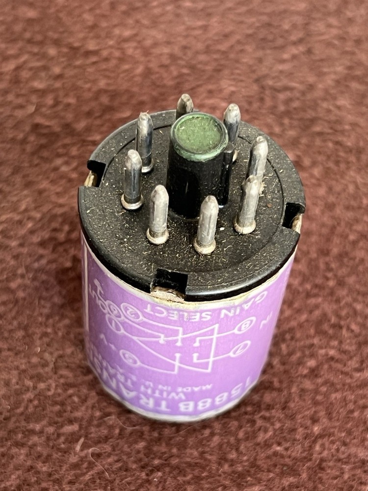 Vintage Altec 1588B Microphone Transistor Preamp Untested AS IS