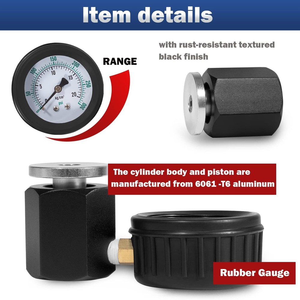 66835Universal Mini Valve Spring Tester for 0-300LB/ 5LB Increments Valve Spring