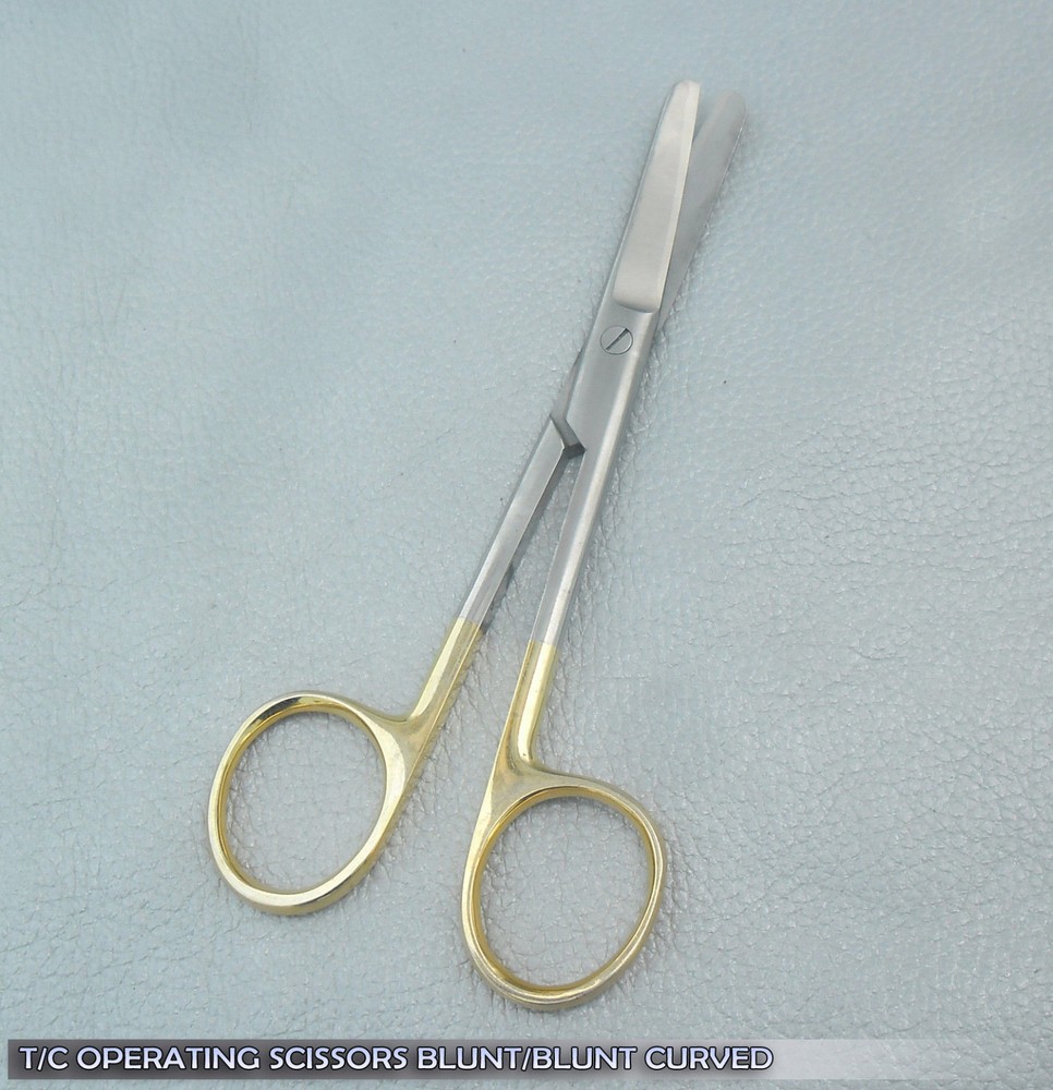 T/C Operating Scissors Blunt/Blunt 5.50" Curved