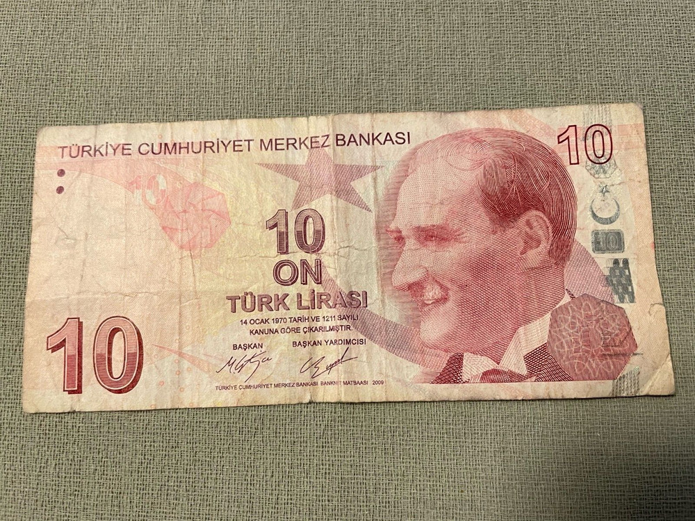 Turkey 2009 10 Lira P223