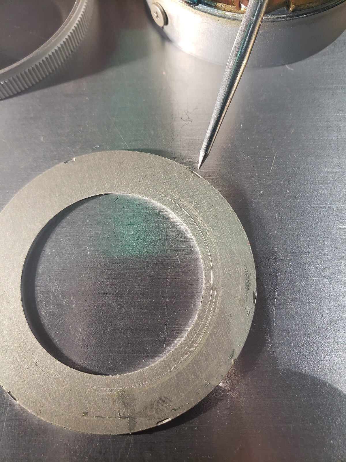 New bezel with lens only for Mitutoyo dial indicator made in USA.