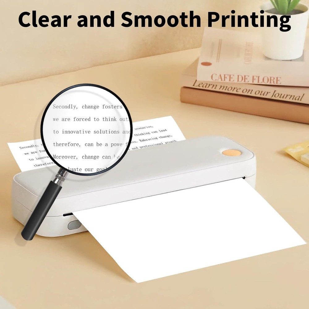 100-Sheets Folded Continuous A4 Thermal Paper 8.5"x11" M08F Printer Quick-dry US