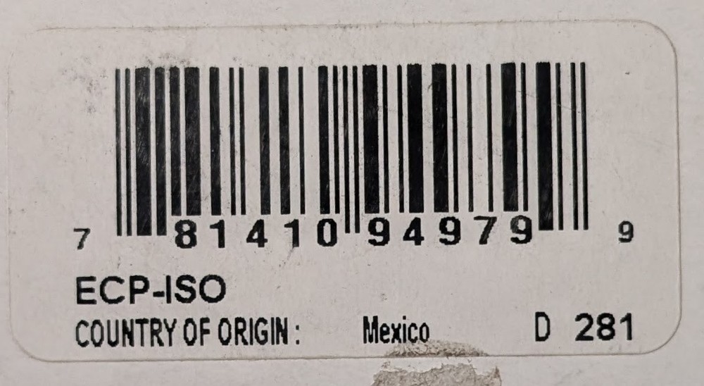 Honeywell ECP-ISO - SAME DAY SHIPPING