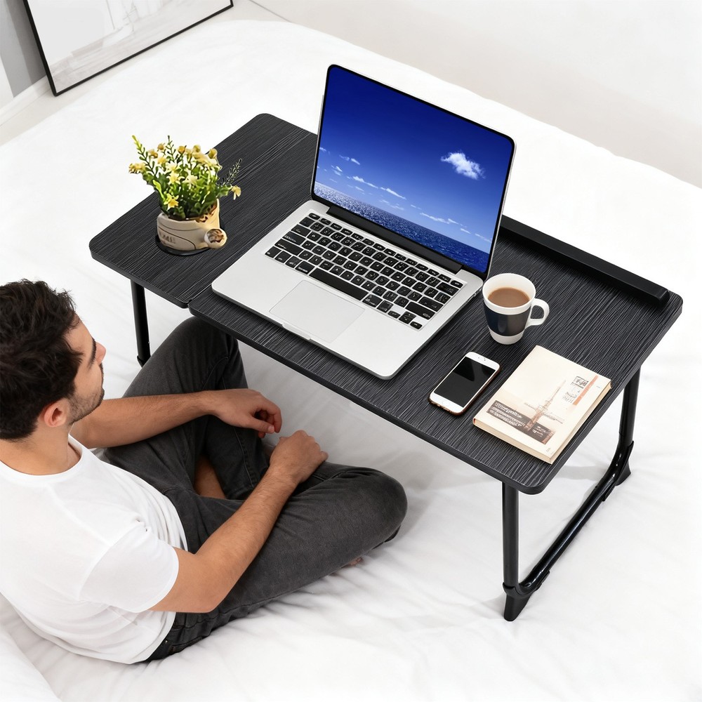 Foldable Laptop Table Stand Lap Sofa Bed Tray Computer Notebook Desk Adjustable