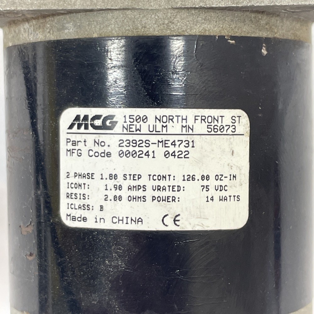 MCG 2392S-ME4731 / 2-Phase Stepper Motor With Integrated QPhase Encoder 1.80