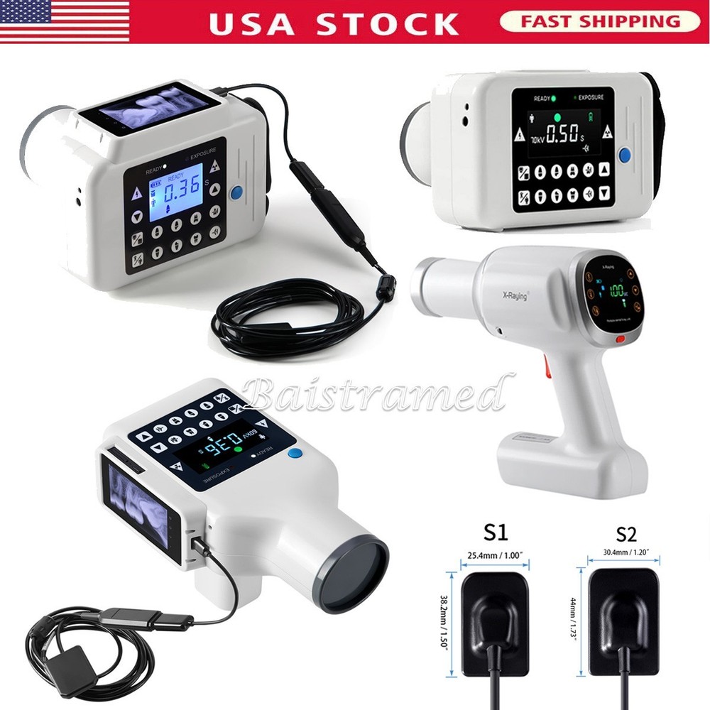 Portable Dental Ray Unit Machine Digital Image System /Ray Sensor no Shield