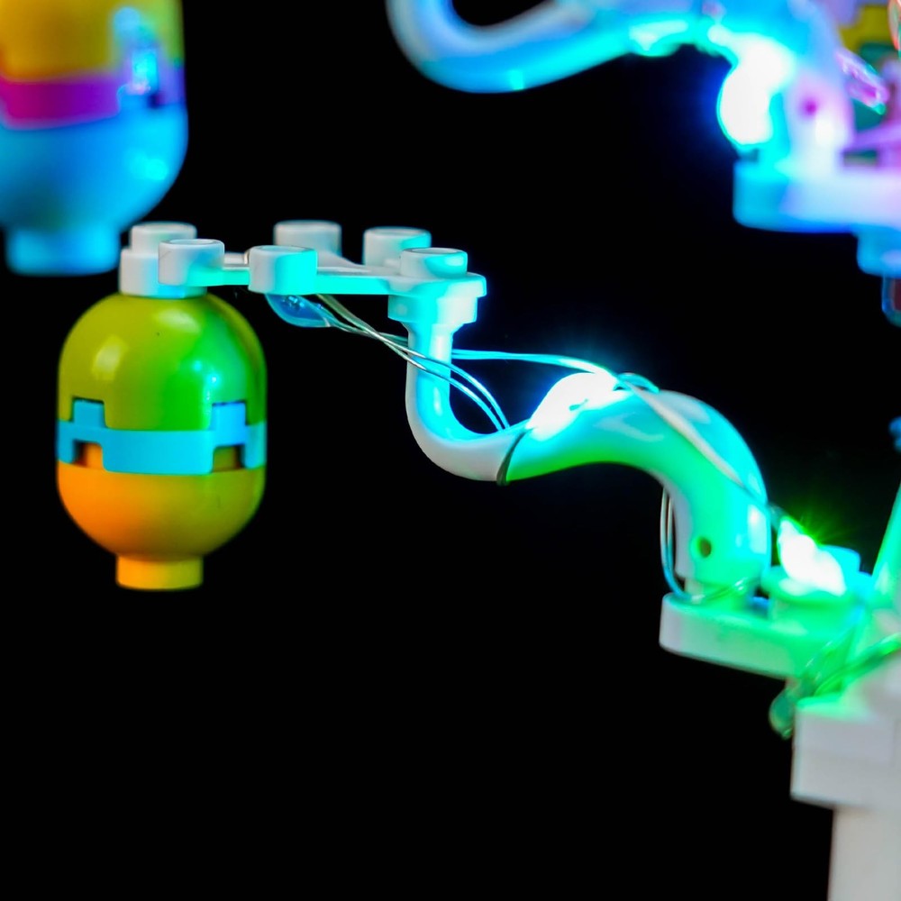 Upgraded Led Light Kit Compatible with Lego Easter Bunny and Chick Egg Hunt B...
