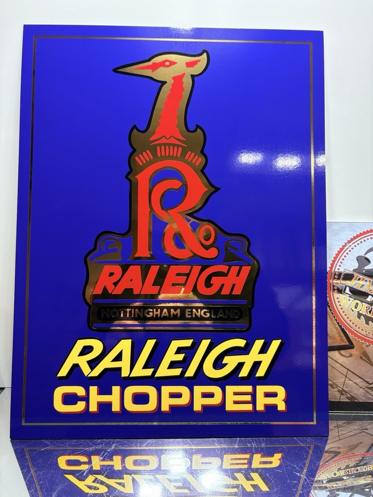 Raleigh Chopper Sign Board (Larger Size)