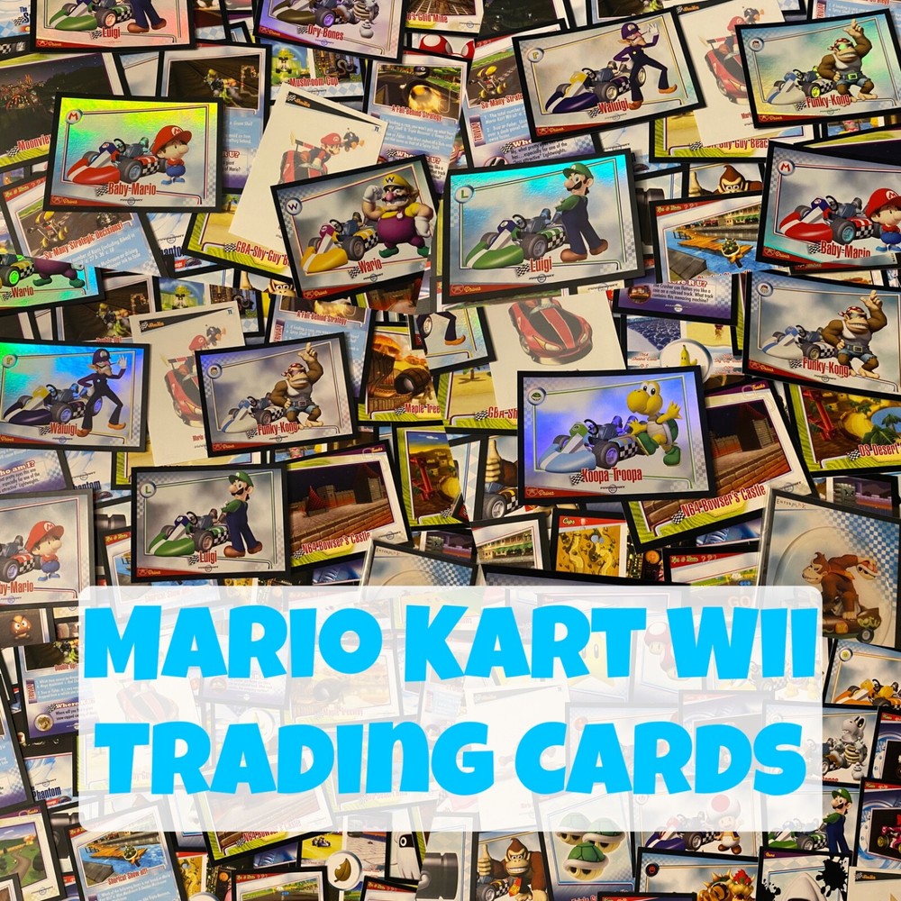 Mario Kart Wii Trading Cards