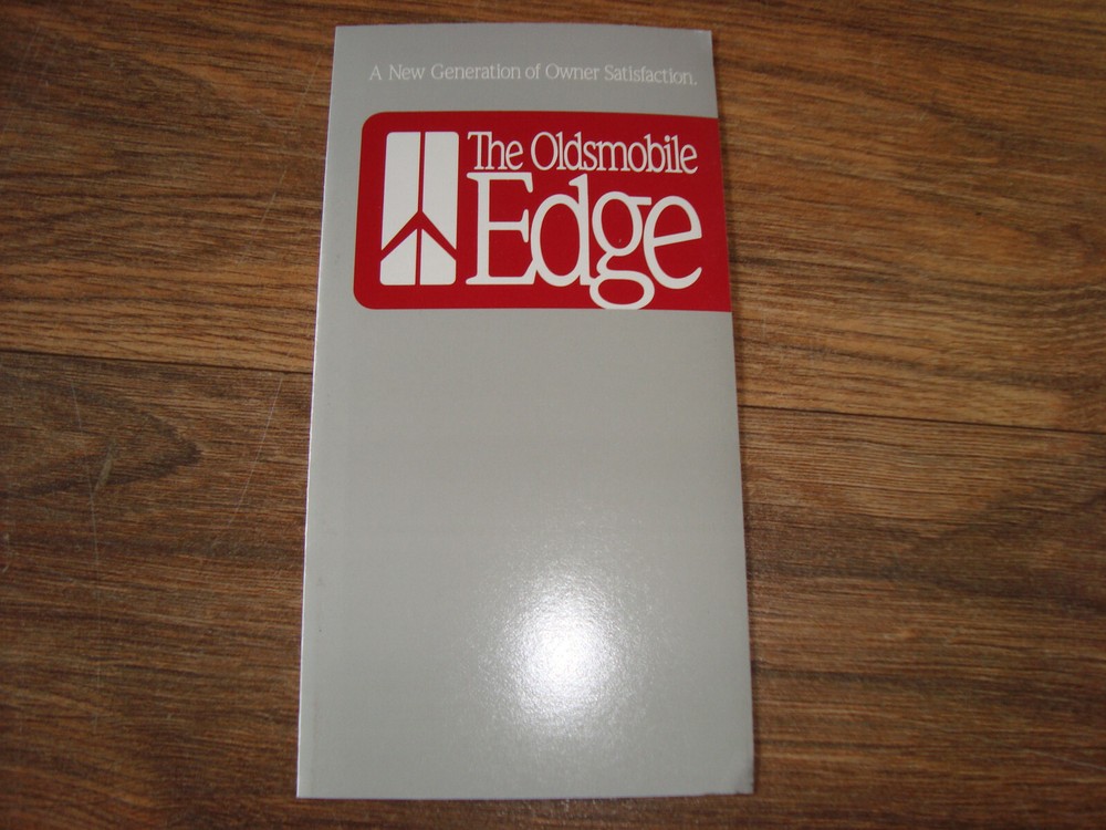 The Oldsmobile Edge Advertisement Brochure NWIO