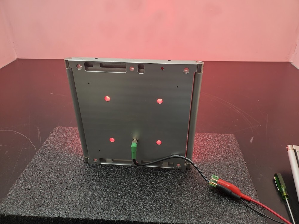 Wafer Inspection High Intensity Compact RED LED Light Illuminator 24VDC Custom