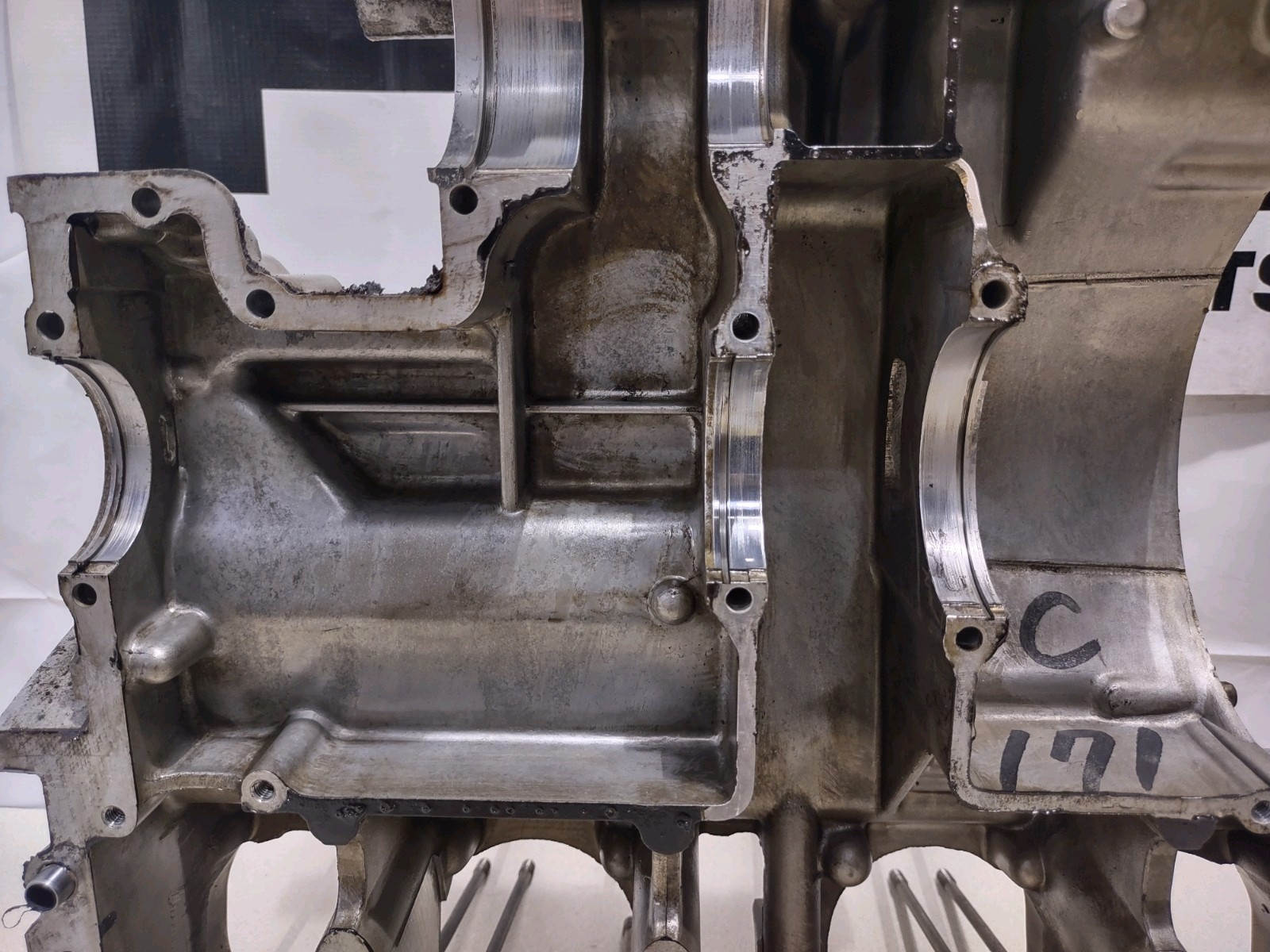 1974 Honda CB 750 CB750 Upper Engine Case Crankcase #325.2-80