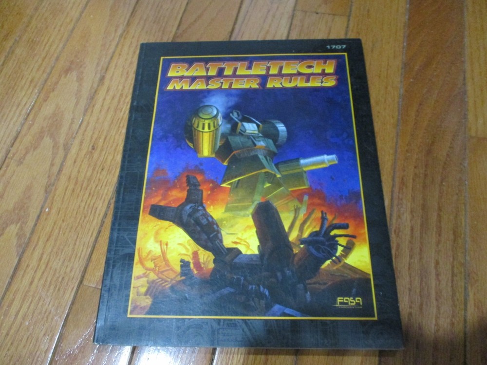 Battletech Master Rules 1707