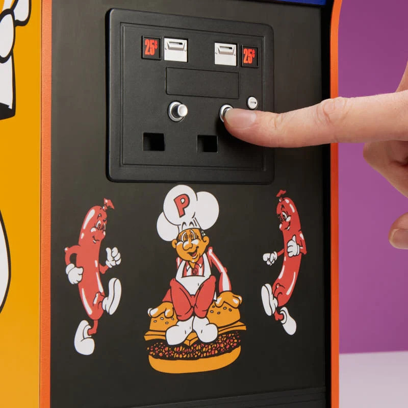 Burger Time Collector's Edition Mini Arcade 1/4 Scale Replica Machine