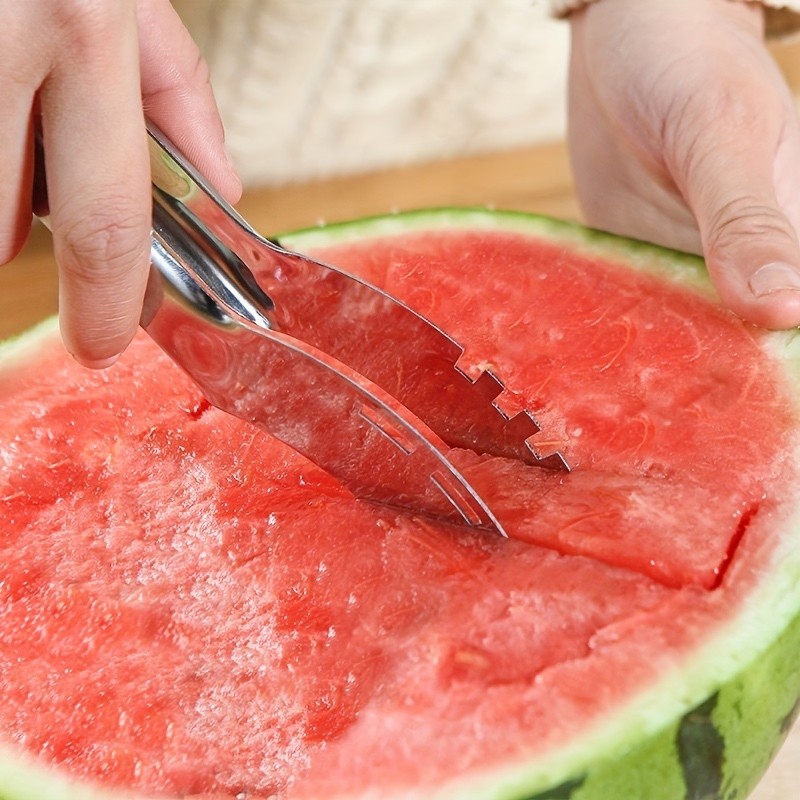 Watermelon Slicer Cutter Knife Server Corer Scoop Kitchen Knife Tools