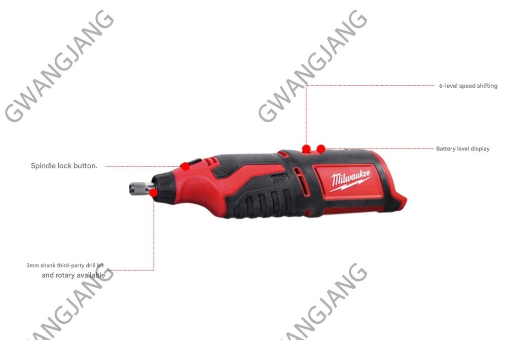 Milwaukee M12 C12 RT-0 Compact Rotary Bare Tool Body Only DIY Durable Work