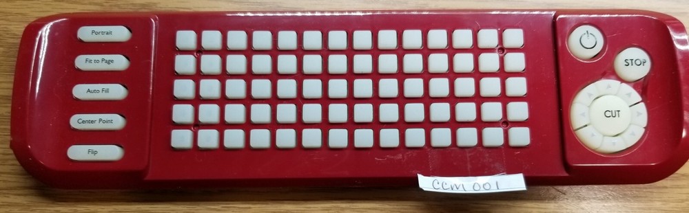 Cricut Personal Electronic Cutter - Main Control Button Panel - Choice