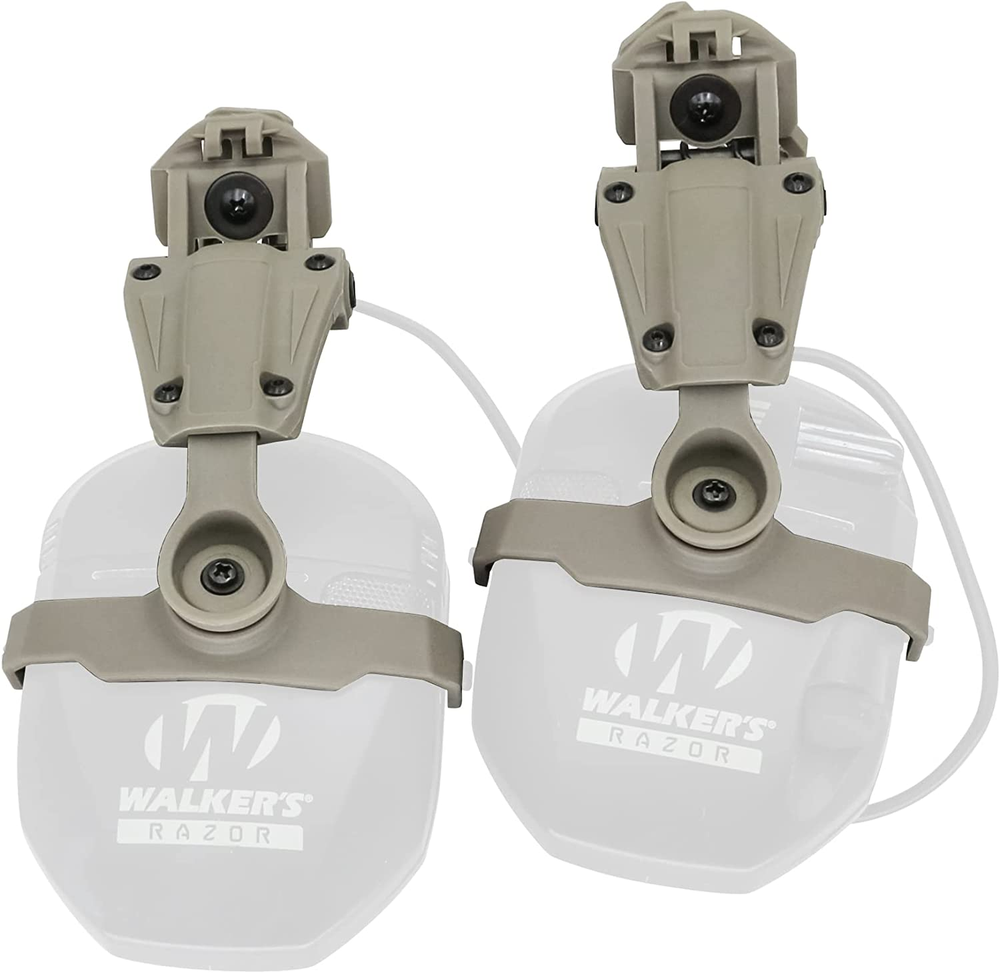 Tactical Helmet ARC Rail Adapter Accessories Compatible with Walker'S Razor Earm