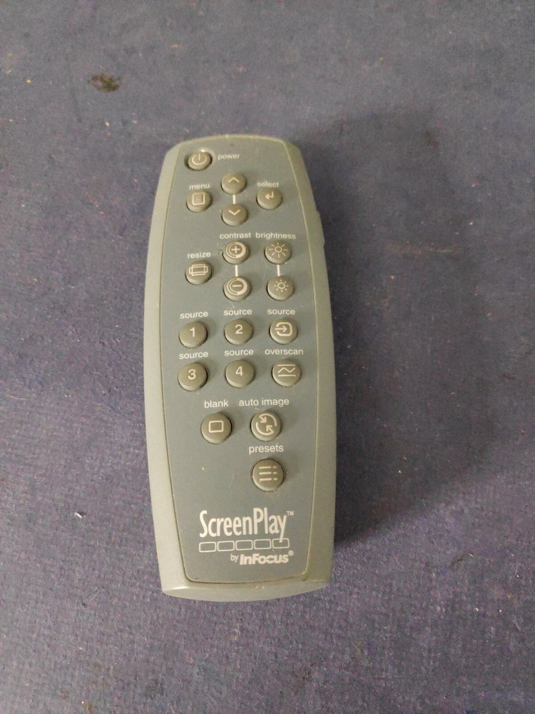 Infocus 27700B Director Interlink Remote for Projector 8602