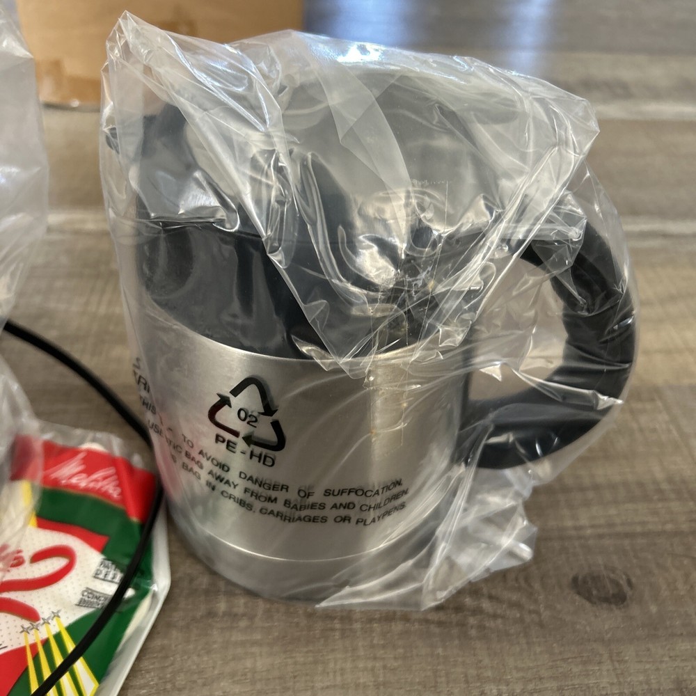 Cook's Essentials Take 2 Coffee Maker Machine 2 Mugs Black / Stainless CETCM2