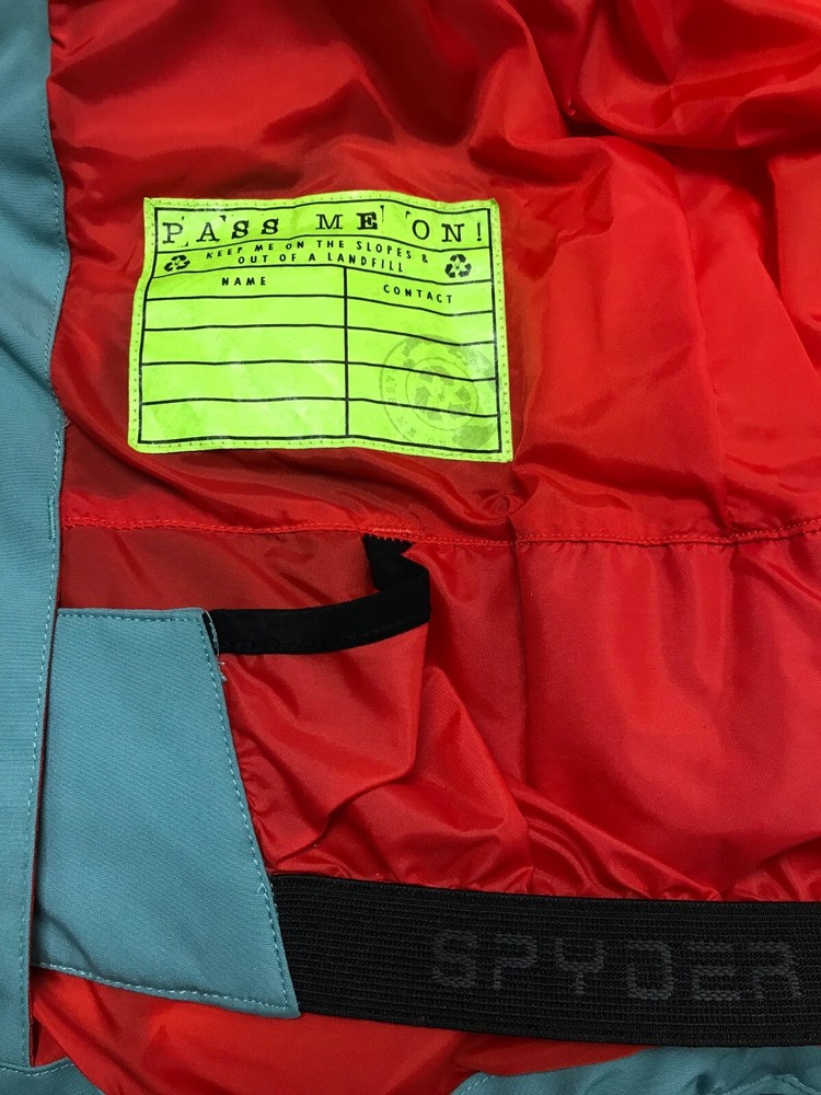 Spyder Boy's Impulse Insulated Ski Jacket BLUE $189, Size: 18