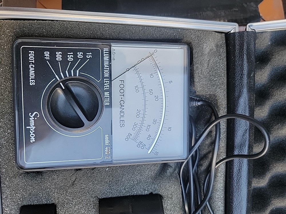 Simpson 408-2 Illumination Level Meter