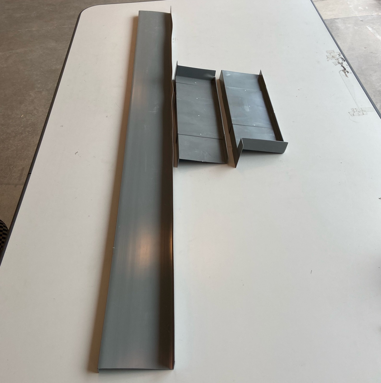 Jamsill Guard 4-9/16" Adjustable Sill Pan Flashing, Up to 78" RO, Gray (4916SP-6