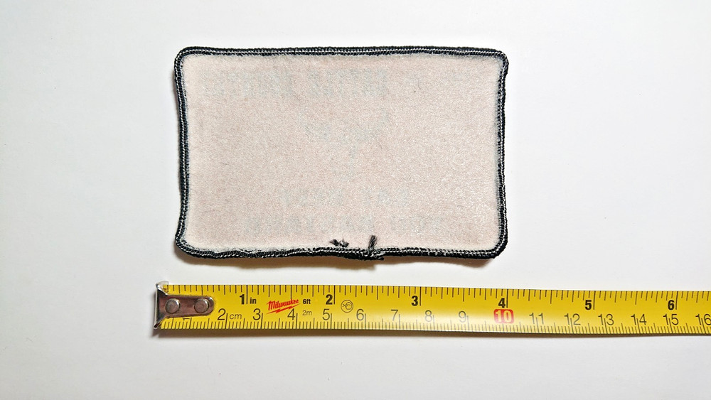 Vintage Joke Patch Cattle Country